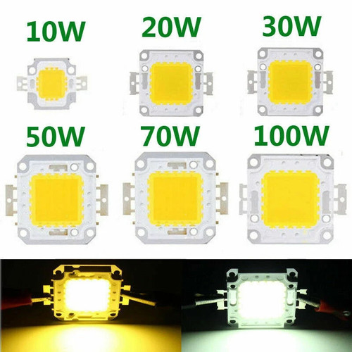 Led chip cob 10w - 12v, 30w