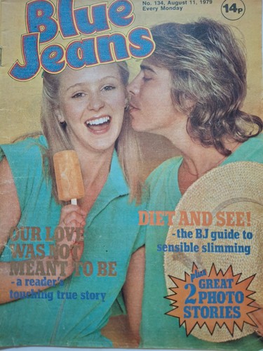 Blue jeans magazine number - blue, 134