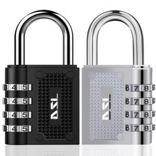 2 Combination Padlock 4 Digit