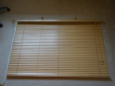 Venetian Blind 163.5 x 109.5 cm - Real Wood Natural