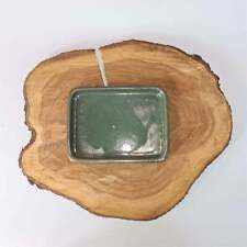 18cm Glazed Drip Tray | Rectangle | Green