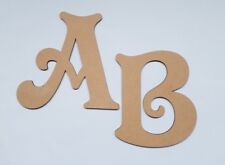 Wooden MDF Letters 3mm Thick