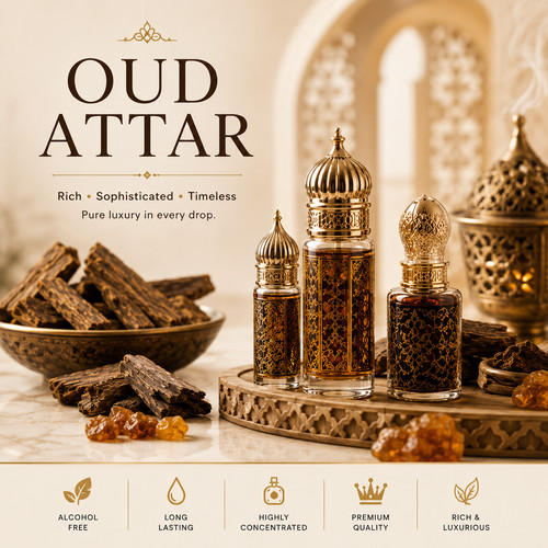 Premium oud attar oil 10ml - attar, |