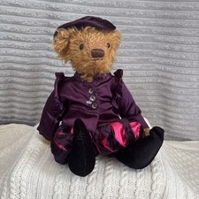 Shakespeare Mohair Teddy Bear Past Times 2001 Wales Collectors Bear 365/1000