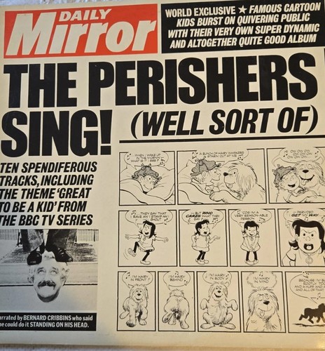 The perishers sing vinyl album - perishers,