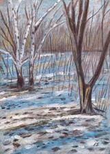 Original Pastel Landscape