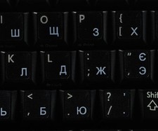 Qwerty Keys Ukrainian Russian