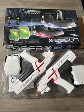 Laser X Long Range Blasters 2 Player Infrared Gaming Set Boxed Working