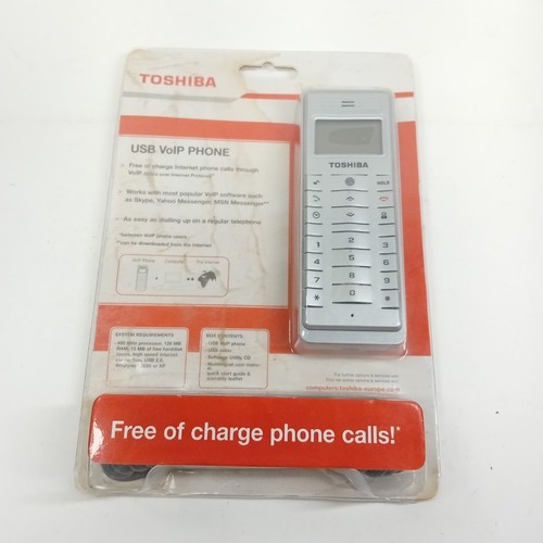 Toshiba usb voip phone - toshiba,