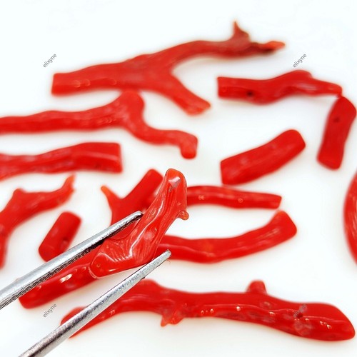 100 natural red - red, coral