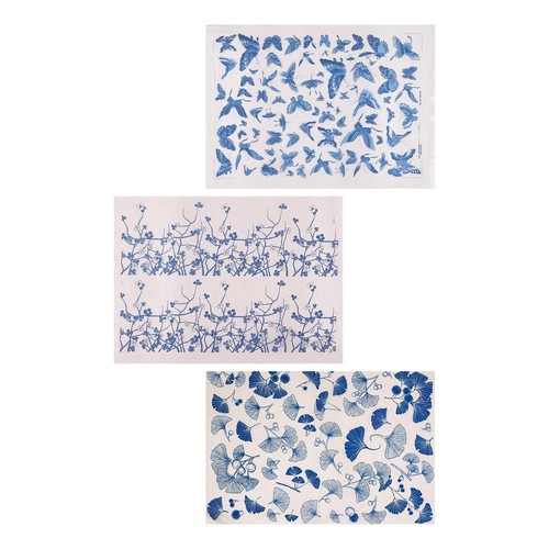 2pcs underglaze transfers - underglaze,