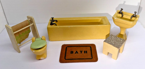 Vintage dollshouse barton - vintage,