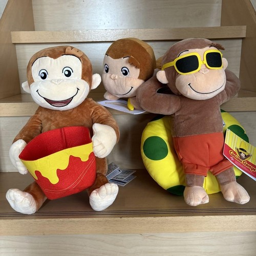 Curious george plush - george,