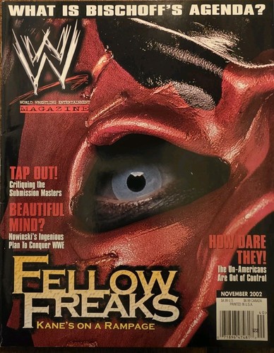 Wwe magazine november 2002 - magazine,