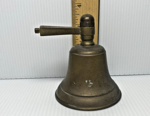 Vintage brass bell wall mount - vintage,