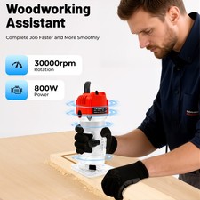 Electric Hand Trimmer Router