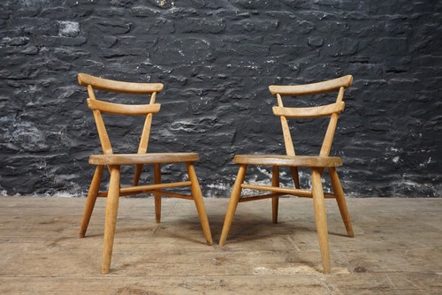 Pair vintage ercol - vintage,