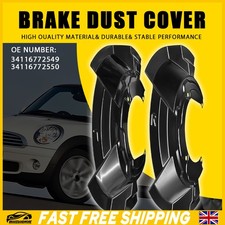 2x Splash Plates Brake Disc