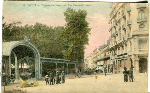 France vichy couverts - vichy, rue