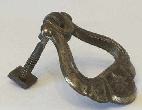 Antique metal drawer - metal, drop