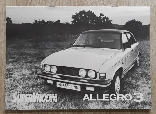 Austin allegro brochure - austin, 1979