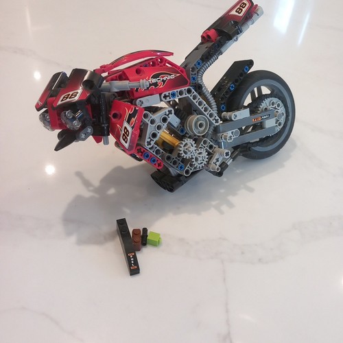 Lego technic motorbike 8051 - technic,