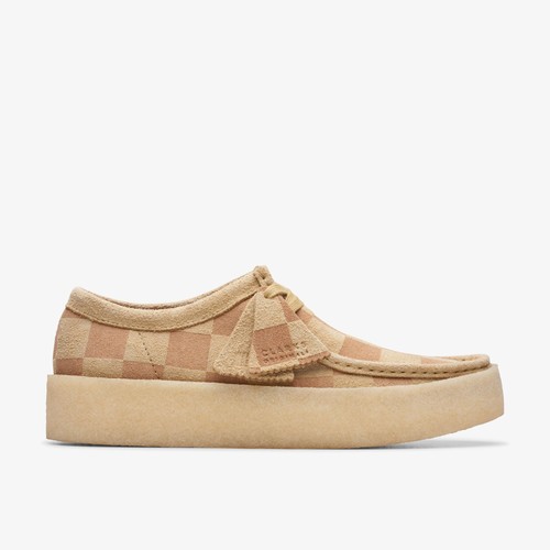 Clarks mens wallabee cup maple - clarks,