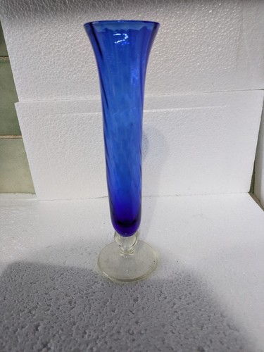 Cobalt blue slim vase - slim,