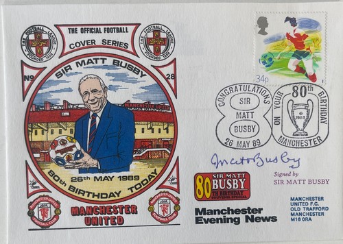 Sir matt busby 80th - sir, busby’s