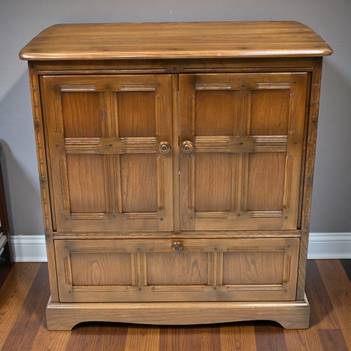 Ercol mural video cabinet - mural, tv