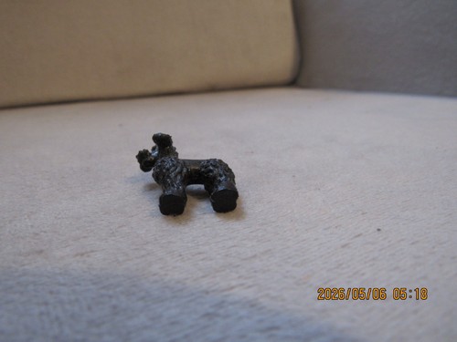 Vtg miniature plastic - vtg, black