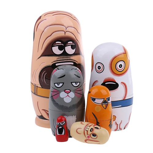 Animals wooden russian - animals,