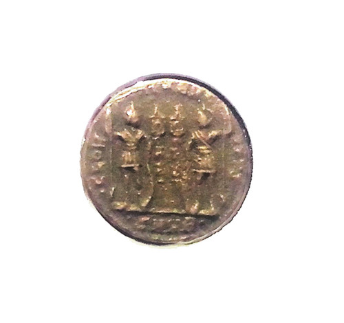 Genuine roman bronze coin - bronze, ad