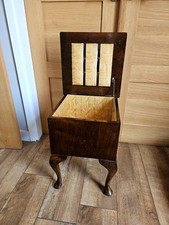 Antique mahogany sewing - mahogany, box
