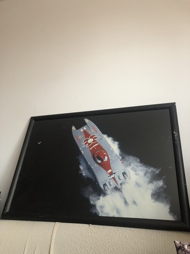 Powerboat racing framed - powerboat,