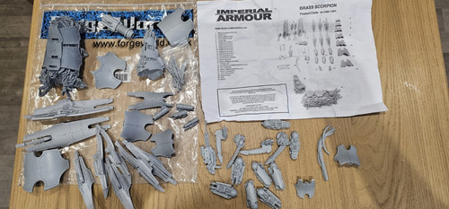 Forgeworld brass scorpion - brass,