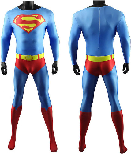 Superman cos jumpsuit - superman, cosplay