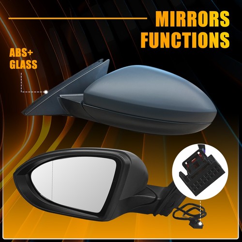 1pcs heated wing mirror left - heated,