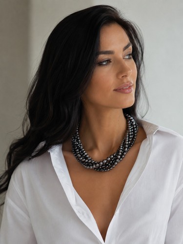 Graduated strand faux - m&s, 5-