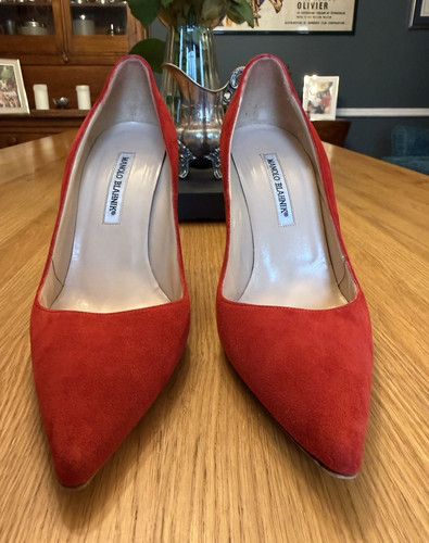 Manolo blahnik red - manolo, ‘bb’red