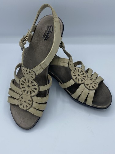 Clarks bendables beige leather - clarks,