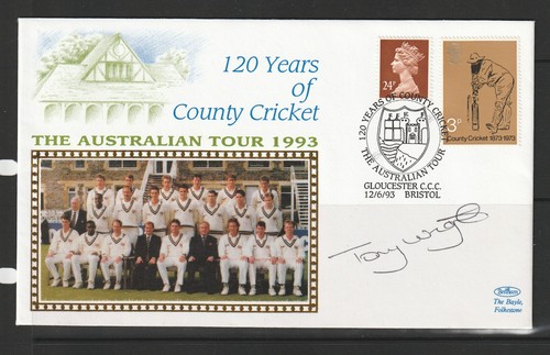 1993 signed cricket cover - 1993,