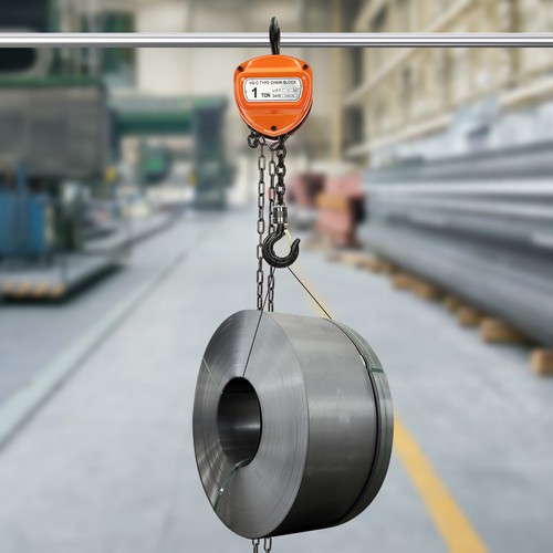 Ton orange manual hand chain - manual,