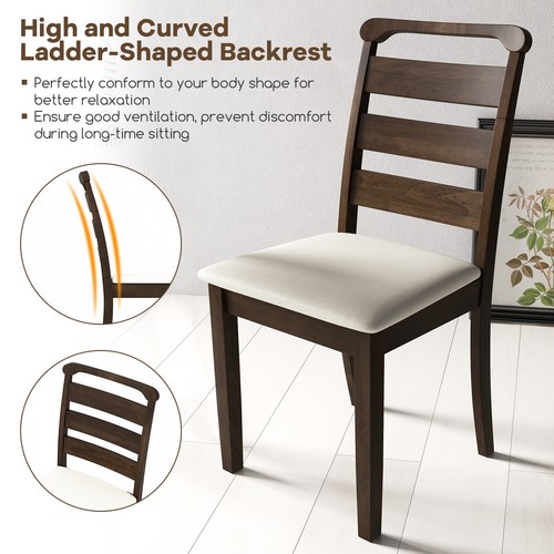 Set upholstered farmhouse - set,