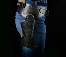 New cal tooled - tooled, holster