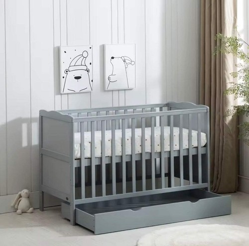 Baby toddler wooden cot bed - cot,
