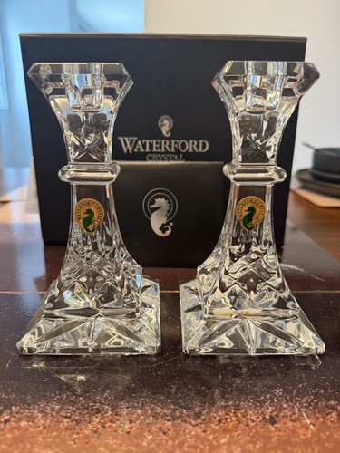 Waterford lismore pair - pair, 6”