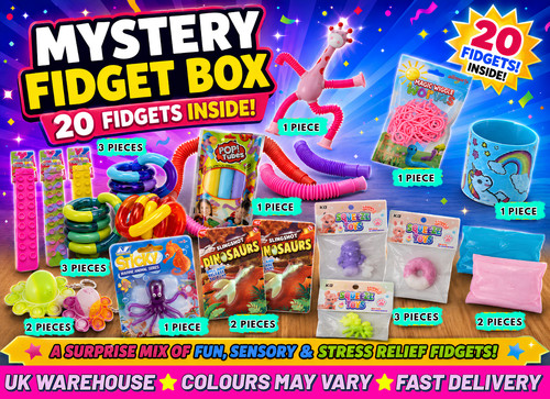Mystery fidget box - box, 20+