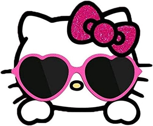Hello kitty with - kitty,