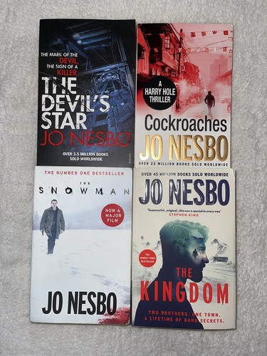 Nesbo books 4 novels - x,